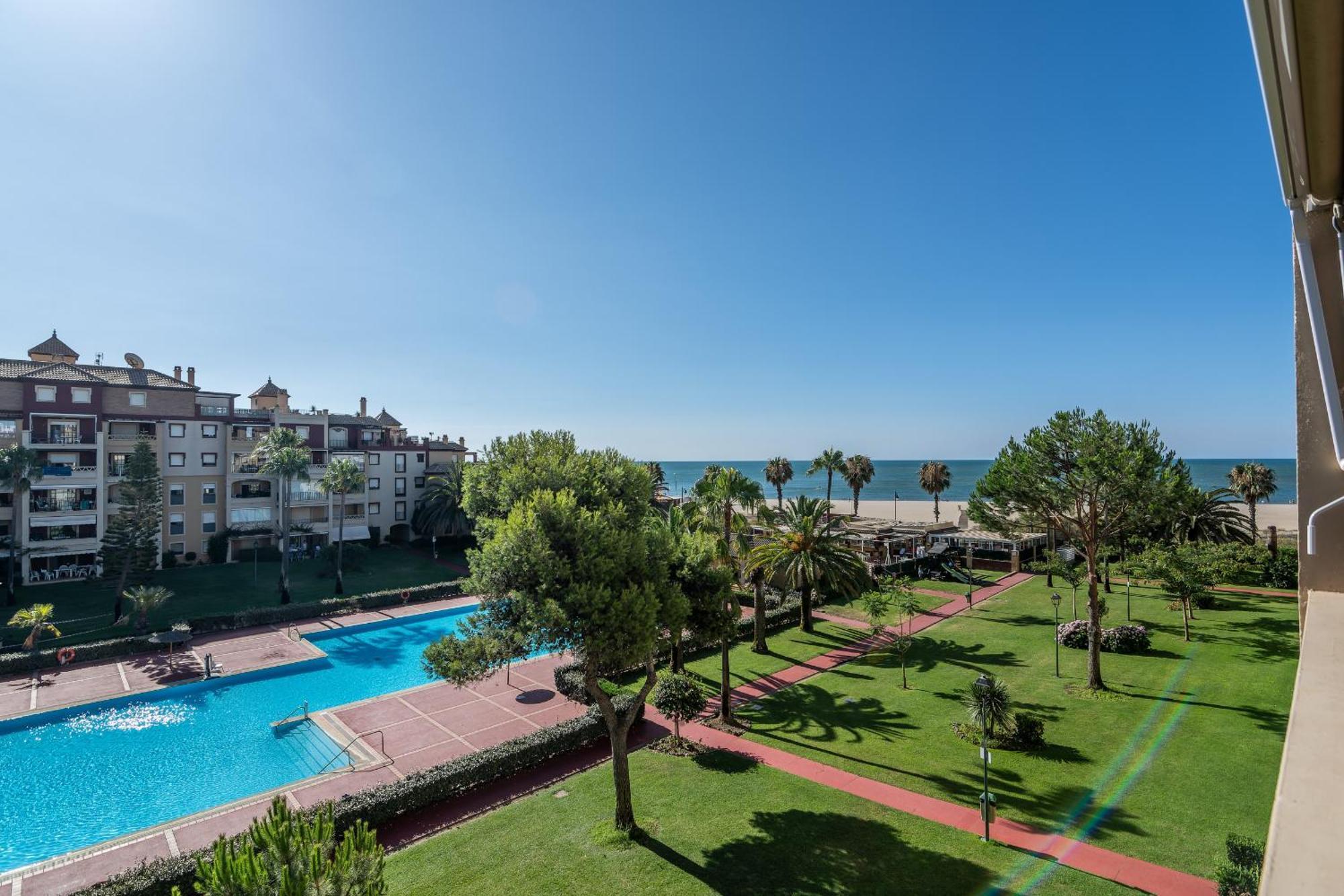 Alcaudon By H Apartment Isla Canela Ruang foto